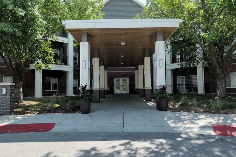 Front Entrance of the Arboretum Village campus