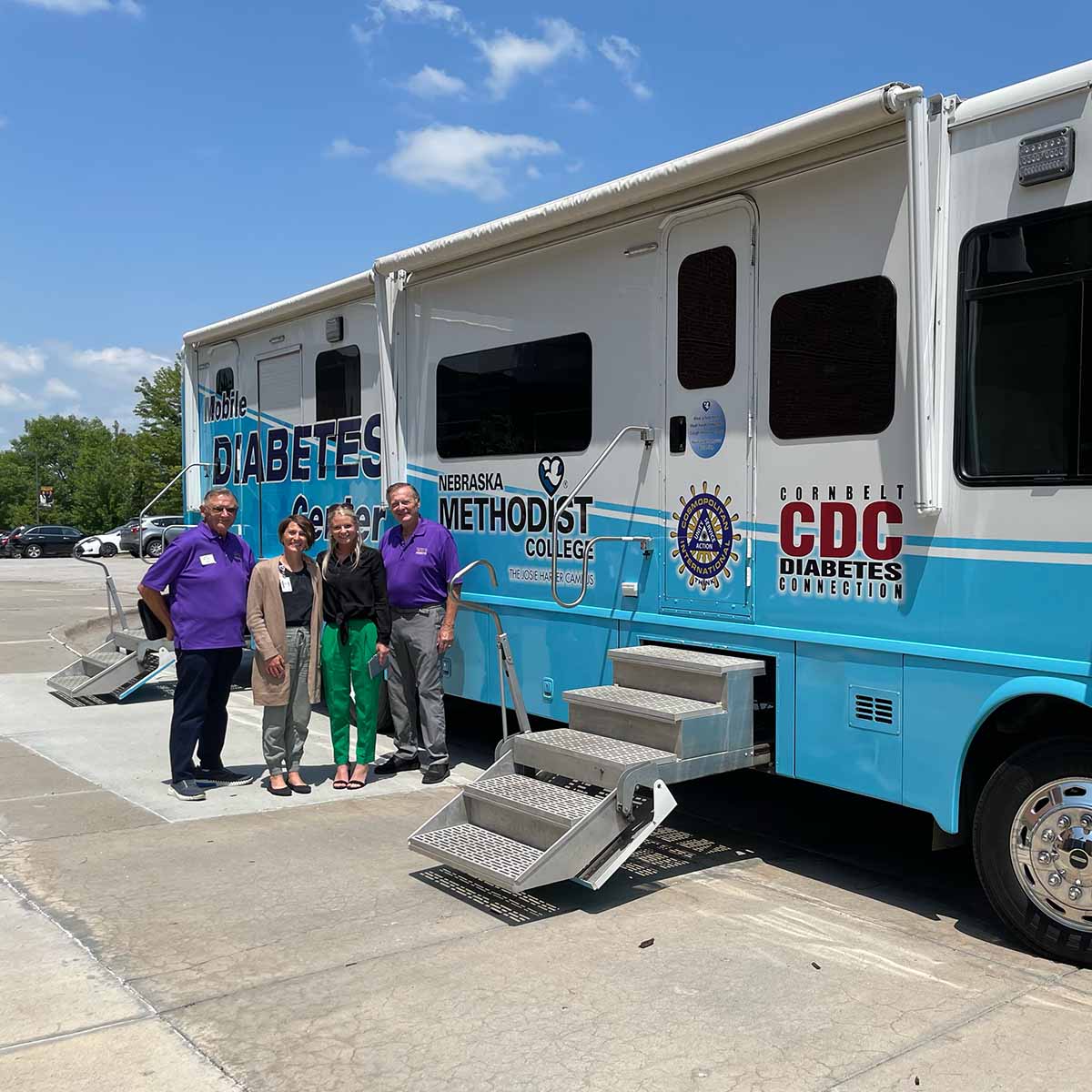 Cornbelt visit by the Immanuel Vision Foundation team.