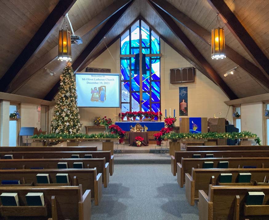 Sanctuary of Mt. Olivet Lutheran Church